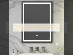 Slimme LED badkamer kast met anti-nevel spiegel en bewegingssensor verlichting