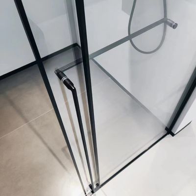 Roestvrij staal, minimalistisch ontwerp, schuifdeur beschikbaar in douche deur