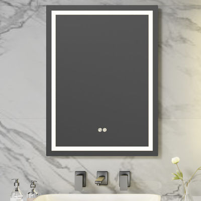 Anti-mist slimme LED badkamer spiegel met anti-mist functie stapsloze dimming